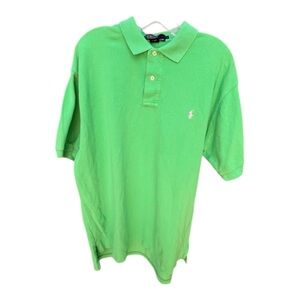 Polo by Ralph Lauren Men’s Green Classic Polo Shirt SZ L